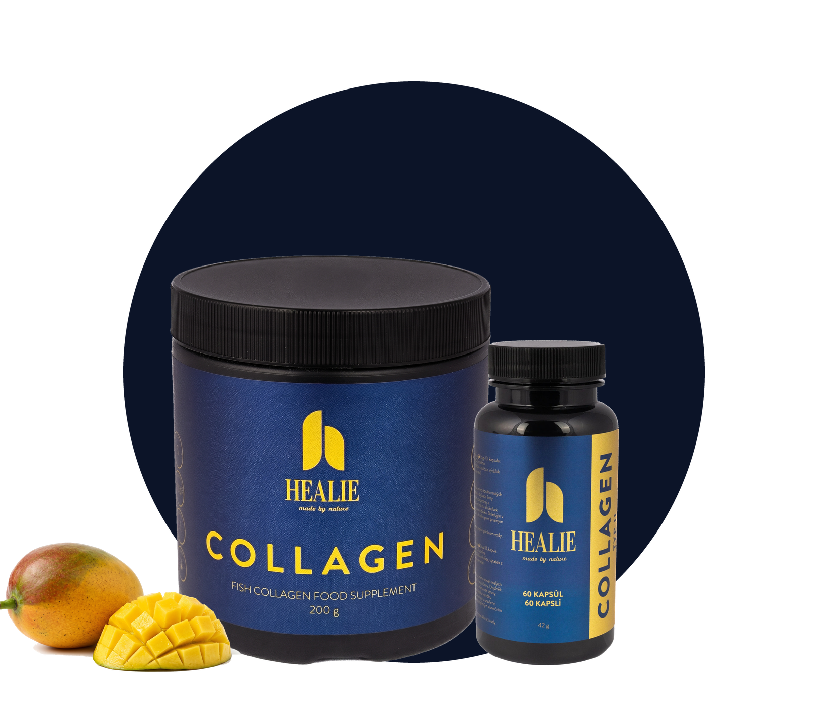 Set extra klouby – kolagen typ 1, 2, 3 mango a kolagen typu 2